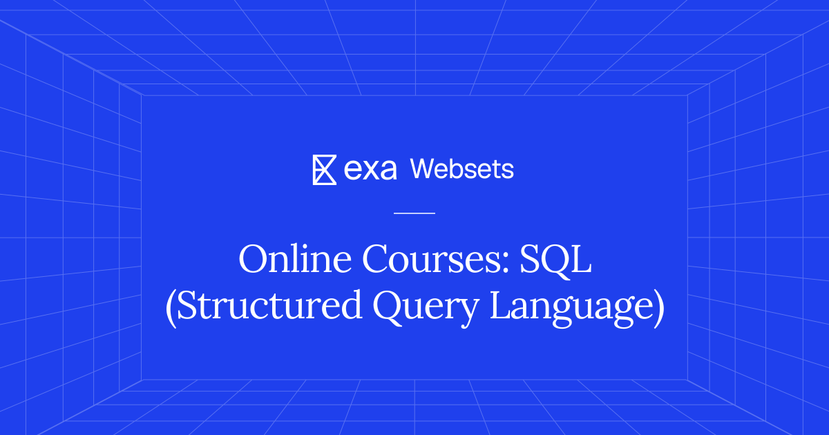 10 Online Courses: SQL (Structured Query Language) | Exa Websets